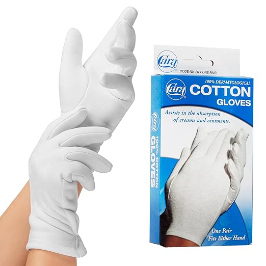 Cotton Gloves - White X-large (pair)  Fits 9-1/2  - 10-1/2