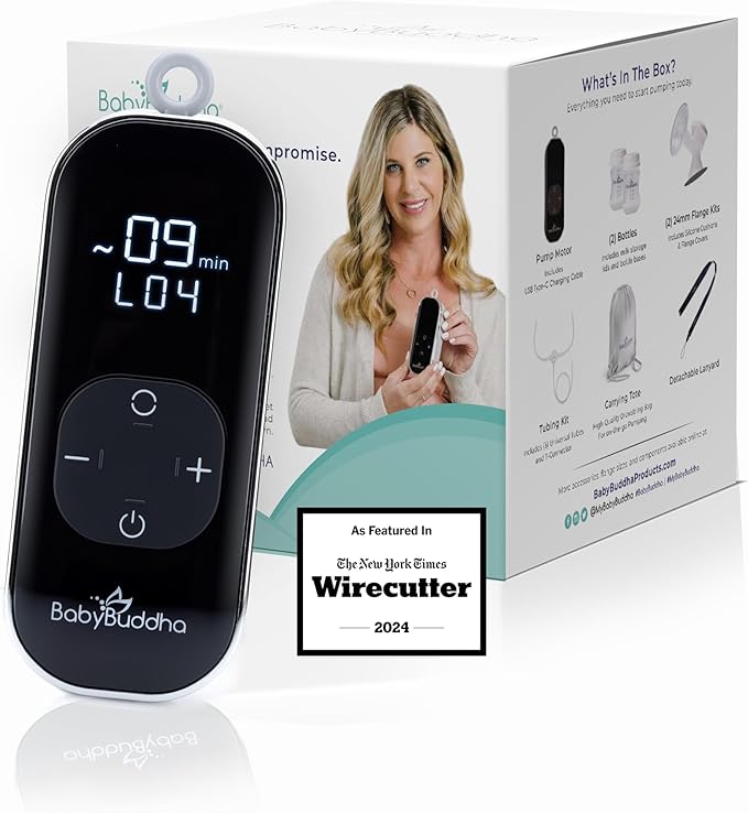 double electric breast pump kit babybuddha