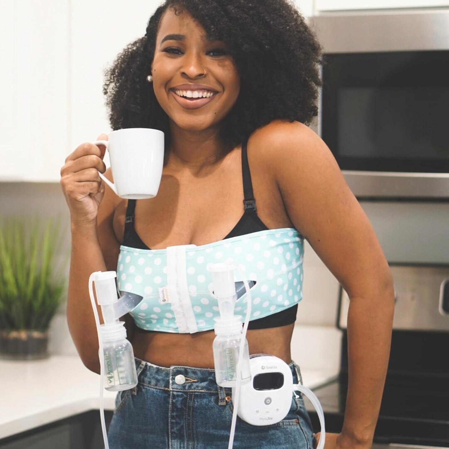 double electric breast pump kit ameda mya joy plus deluxe