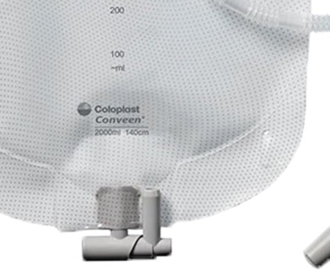 Urinary Night Drainage System Moveen Without Valve Sterile 2000 mL Vinyl, Packaging Type- Box