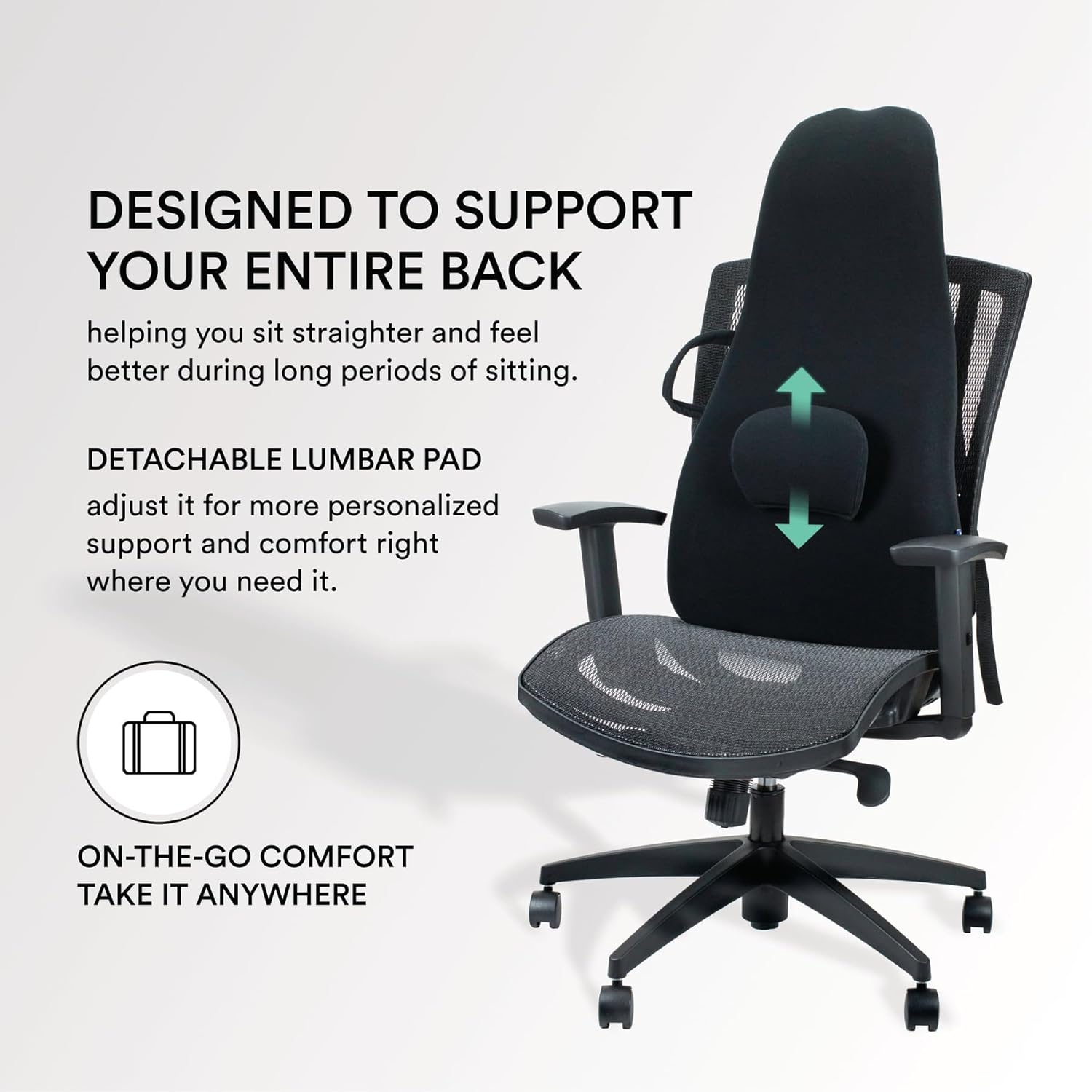 Highback Backrest Support Obusforme  Black  (boxed)