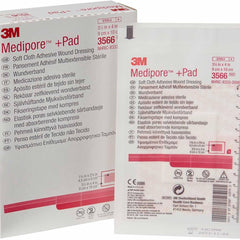 Composite Dressing 3M Medipore 3-1/2 X 4 Inch Rectangle Sterile Nonwoven Backing, Packaging Type- Case