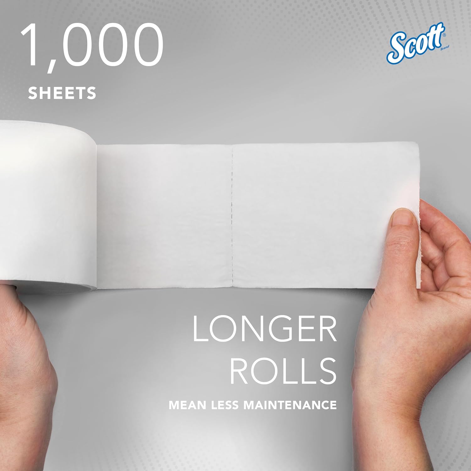 Toilet Tissue Scott Essential White 2-Ply Standard Size Coreless Roll 1000 Sheets 3-9/10 X 4 Inch, Packaging Type - Case