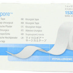 Medical Tape 3M Micropore White 1 Inch X 1-1/2 Yard Paper NonSterile