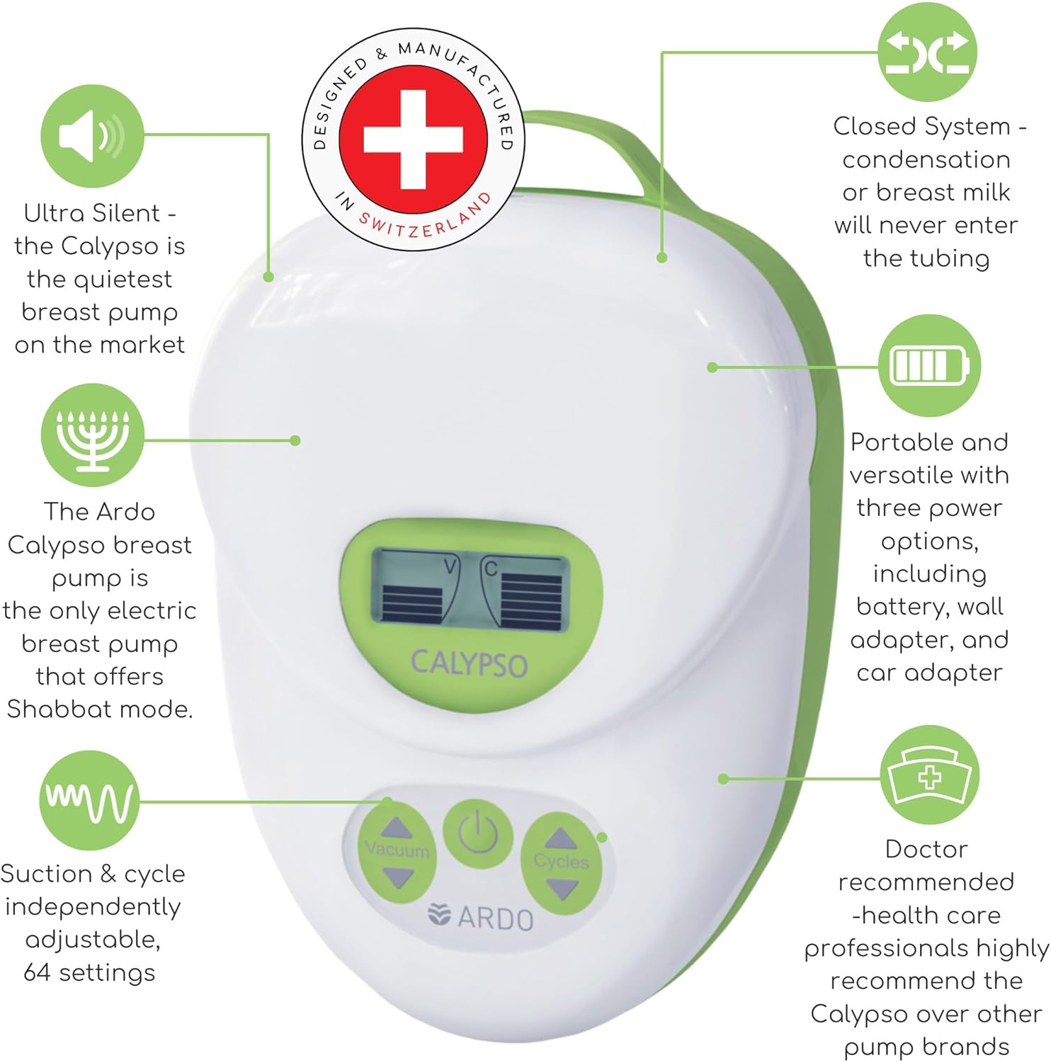 ardo medical calypso essential breast pump