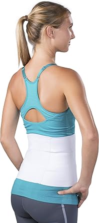Abdominal Binder ProCare Premium One Size Fits Most Hook and Loop Closure 30 to 45 Inch Waist Circumference 9 Inch Height Adult, Packaging Type- Each