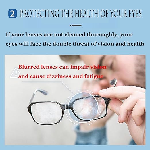 100 piezas/caja de toallitas húmedas desechables para limpiar gafas, antivaho, quitapolvo, limpieza de lentes, gafas de sol, pantalla de teléfono