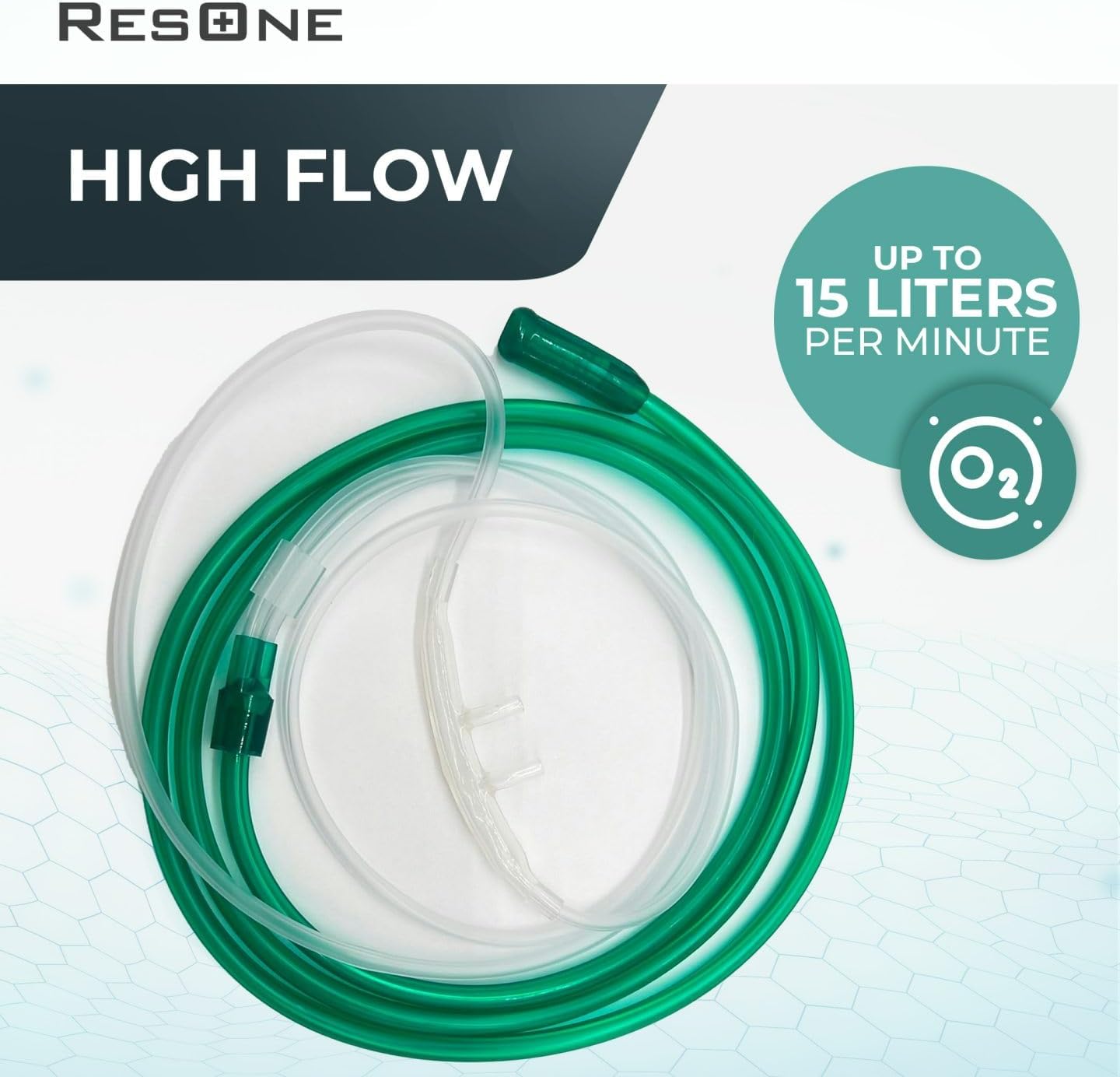 14' Oxygen Tubing with Cannula