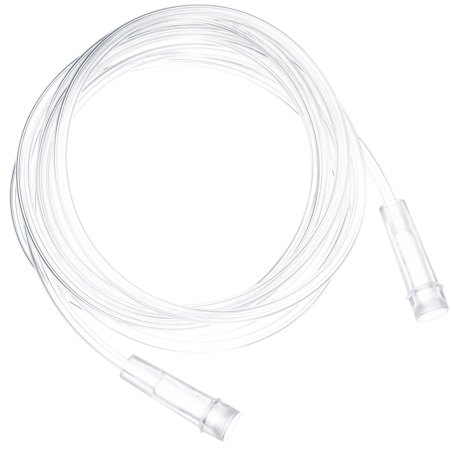 Oxygen Tubing 7' Star Lumen Clear Latex-free (each)