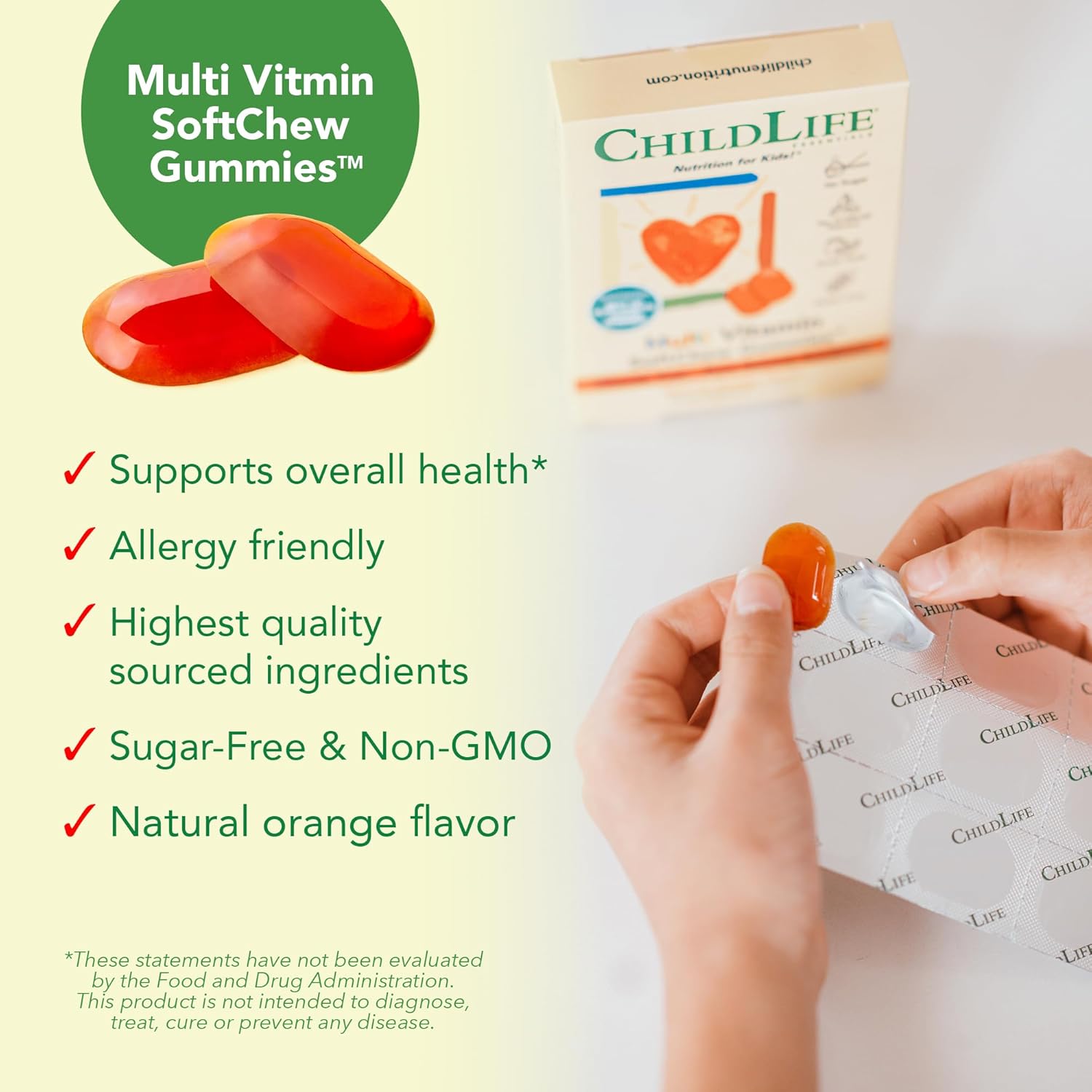 childlife essentials multi vitamin soft melts 1 each 27 tab