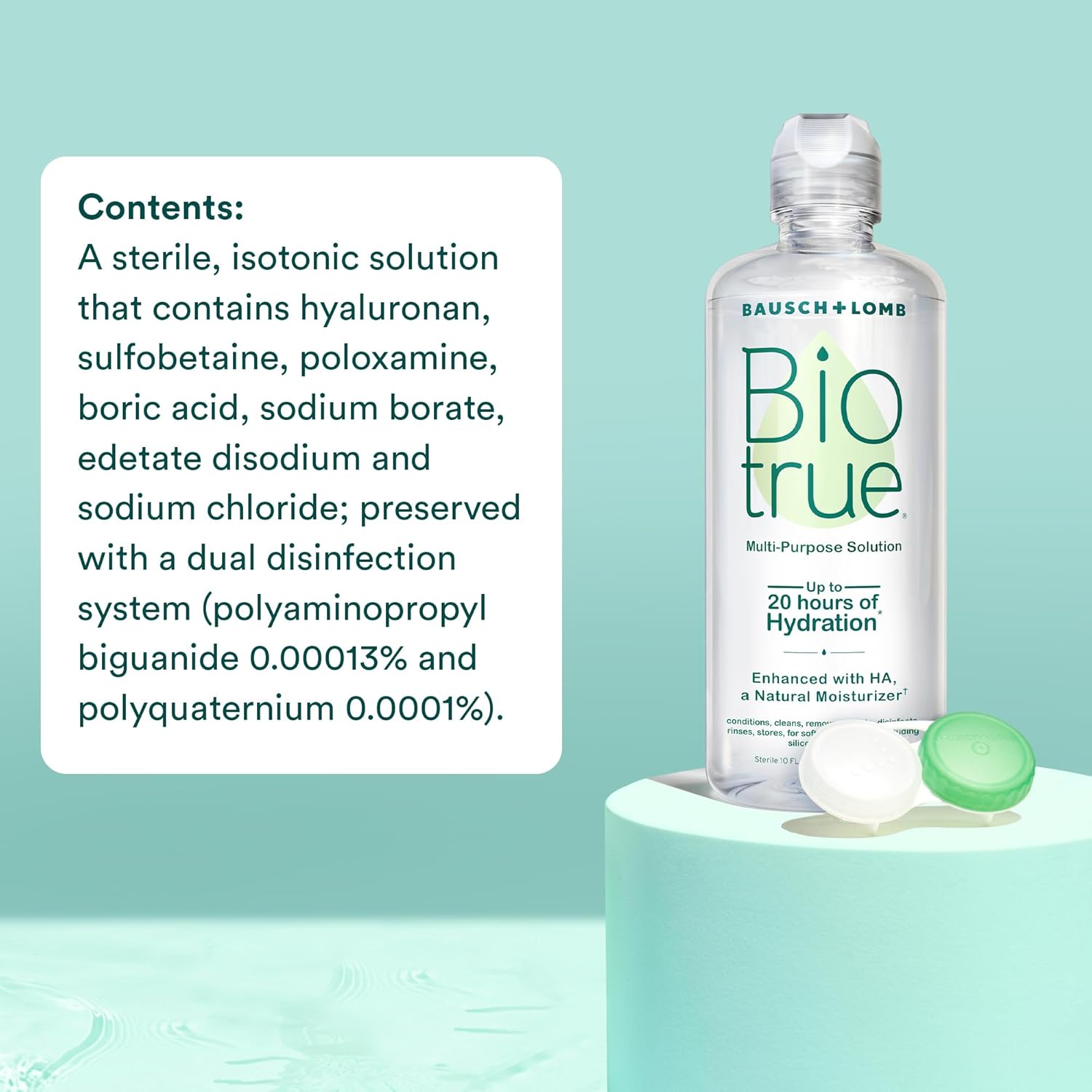 Contact Lens Solution Biotrue 4 oz. Solution,Packaging Type- Each