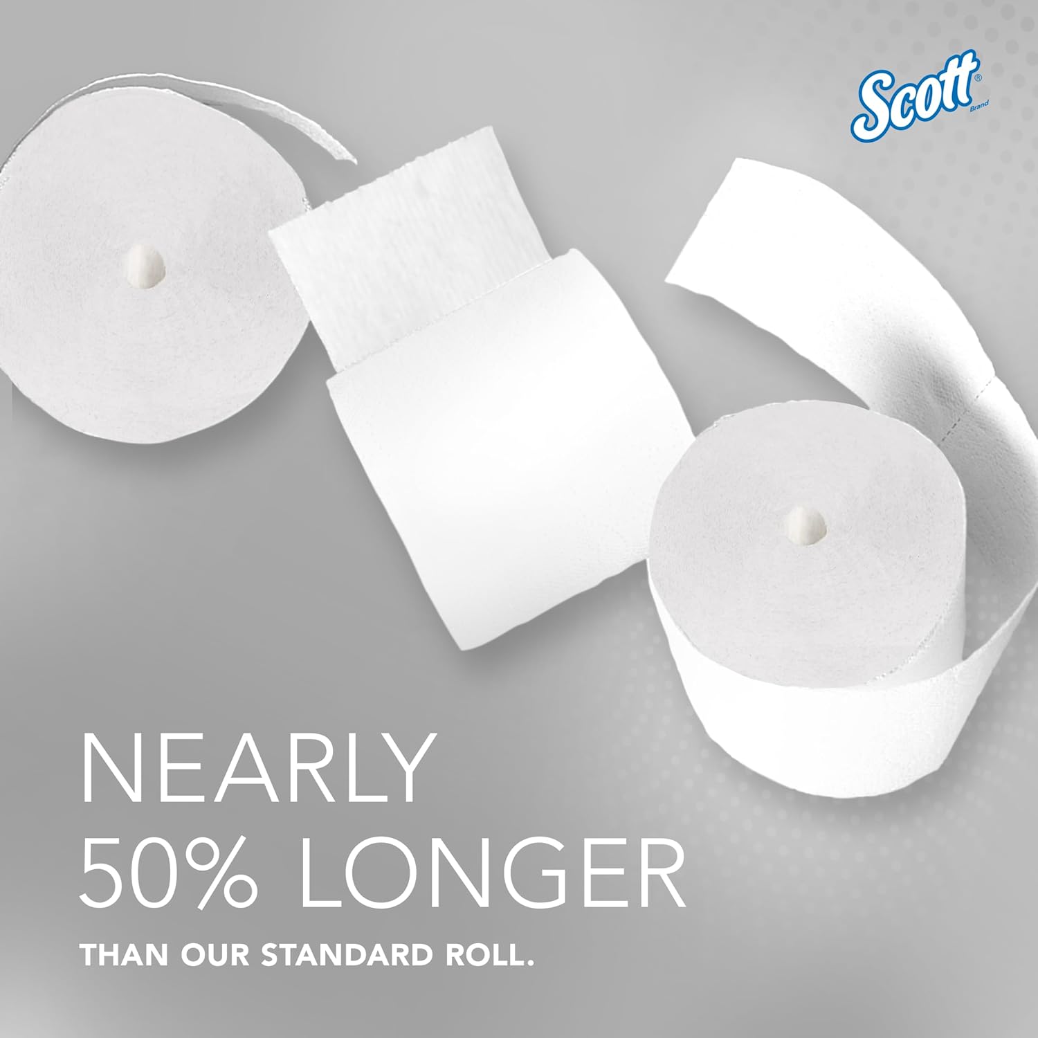 Toilet Tissue Scott Essential White 2-Ply Standard Size Coreless Roll 1000 Sheets 3-9/10 X 4 Inch, Packaging Type - Case