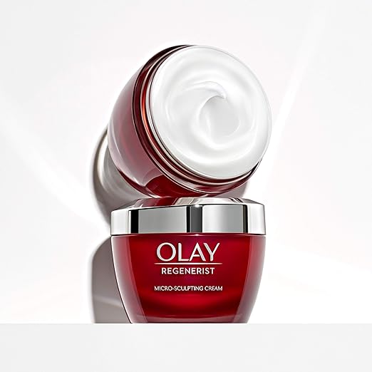 Facial Moisturizer Olay Regenerist Micro-Sculpting Cream 1.7 oz. Jar Scented Cream