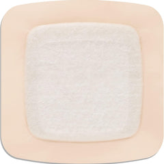 Foam Dressing Aquacel 4 X 4 Inch With Border Waterproof Film Backing Silicone Adhesive Square Sterile, Packaging Type- Case