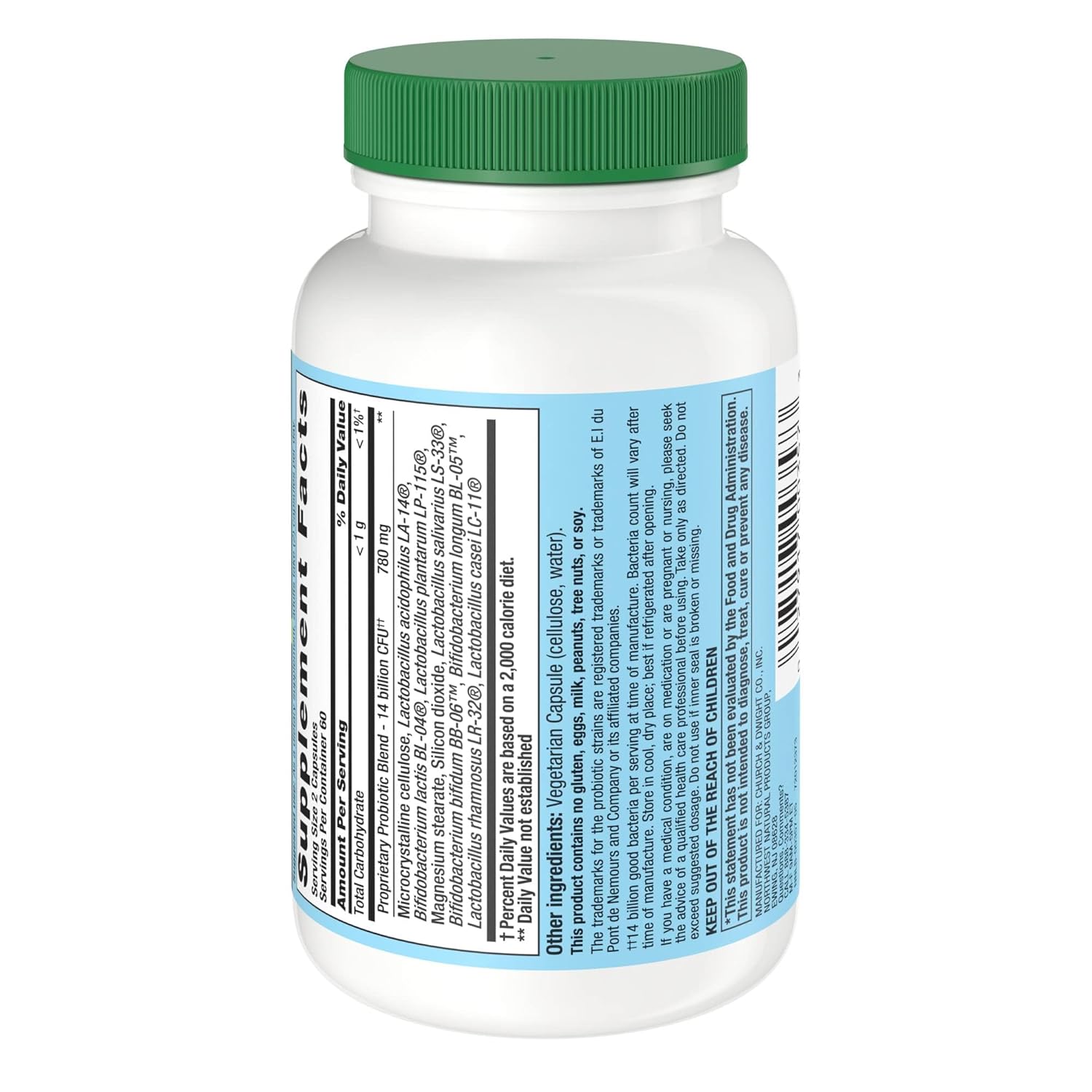 nutrition now pb 8 pro biotic acidophilus for life 120 vegetarian capsules