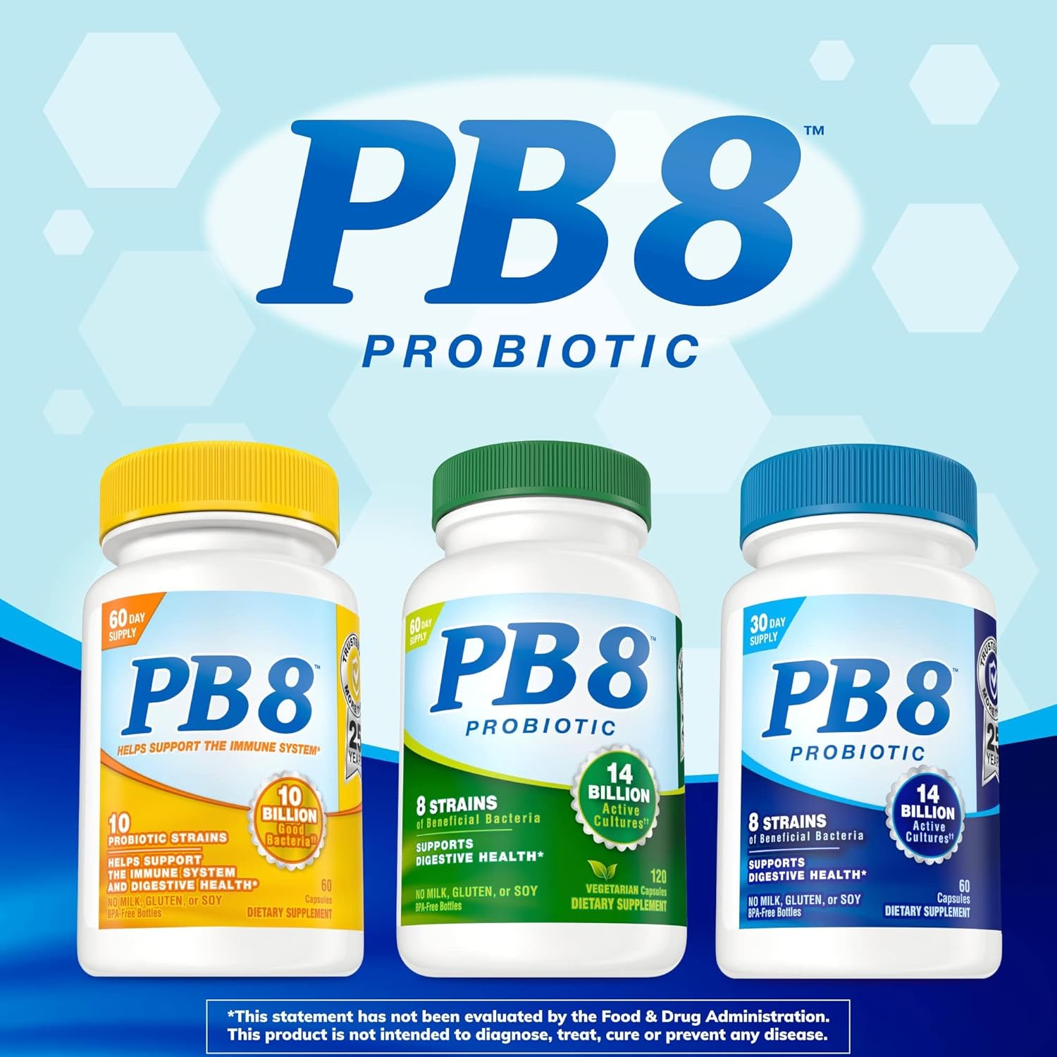 nutrition now pb 8 pro biotic acidophilus for life 120 vegetarian capsules