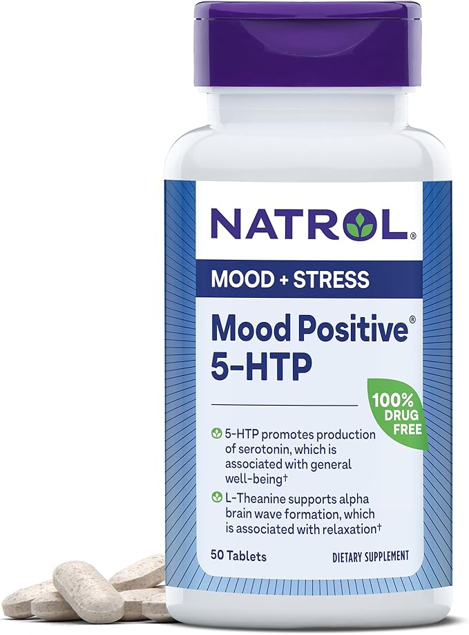 Natrol Mood Positive 5-htp - 50 Tablets