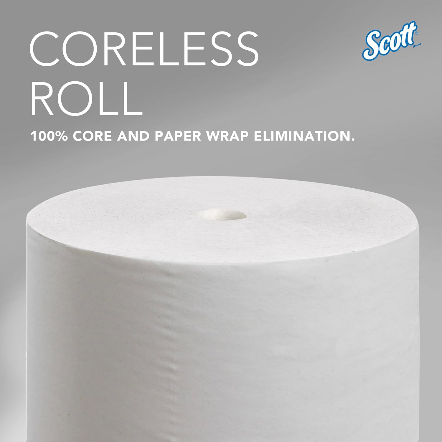 Toilet Tissue Scott Essential White 2-Ply Standard Size Coreless Roll 1000 Sheets 3-9/10 X 4 Inch, Packaging Type - Case