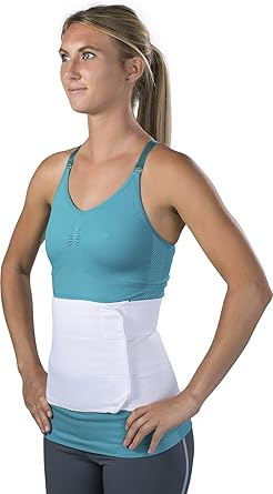 Abdominal Binder ProCare Premium One Size Fits Most Hook and Loop Closure 30 to 45 Inch Waist Circumference 9 Inch Height Adult, Packaging Type- Each