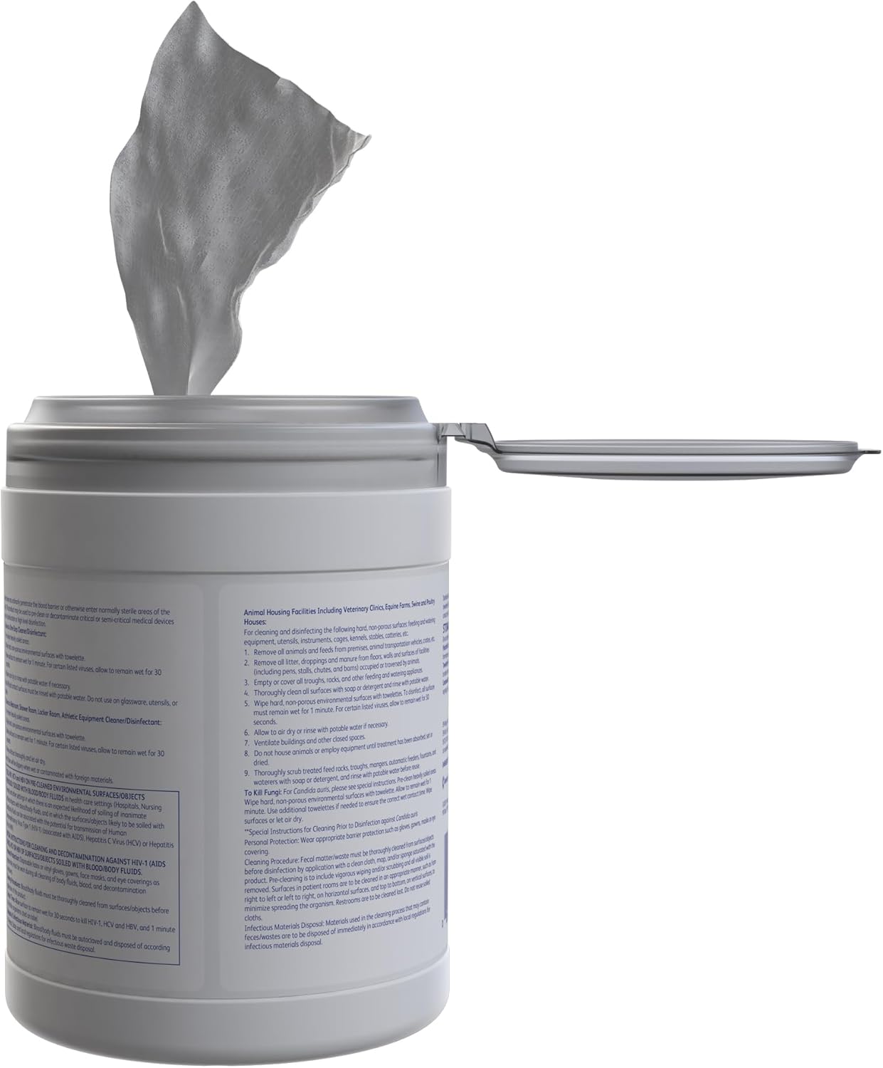 Oxivir 1 Surface Disinfectant Cleaner Premoistened Broad Spectrum Manual Pull Wipe 160 Count Canister Scented NonSterile | 12CT/Case