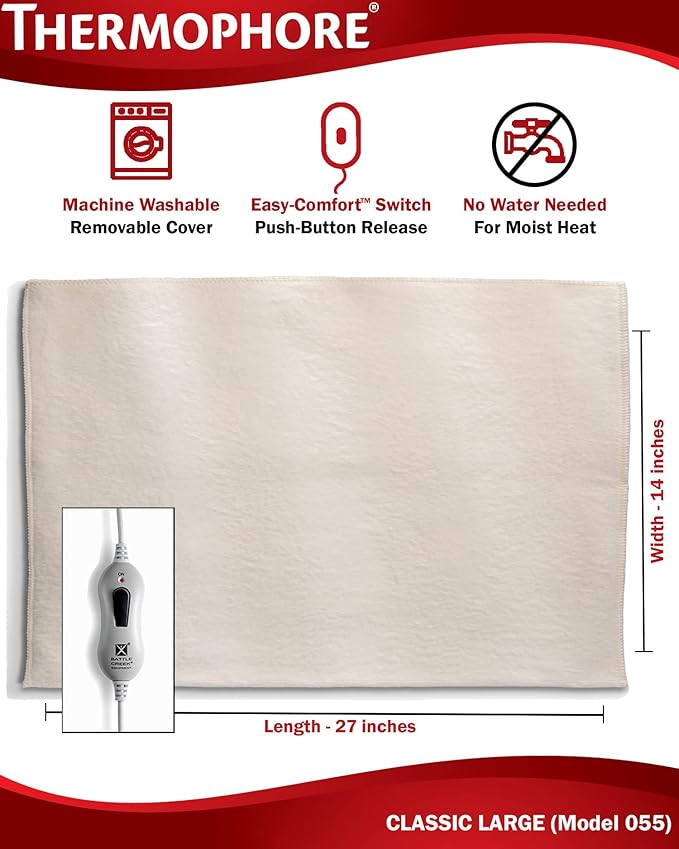 Thermophore Classic Standard 14 X 27  Moist Heating Pad