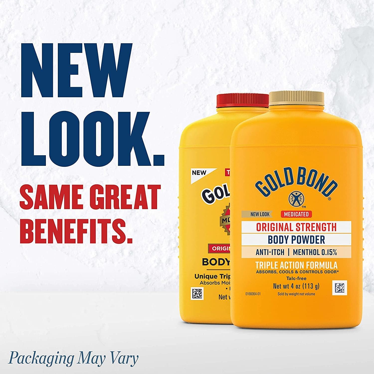 Body Powder Gold Bond Medicated Original Strength 4 oz. Menthol Scent Shaker Bottle Menthol,Packaging Type- Each