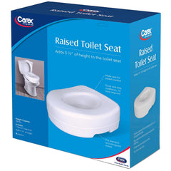 Raised Toilet Seat 5 1/2  High Carex