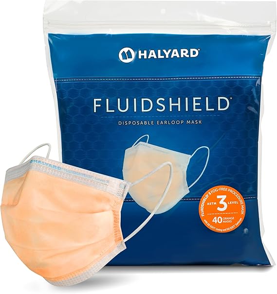Fog-Free Procedure Mask with Eye Shield