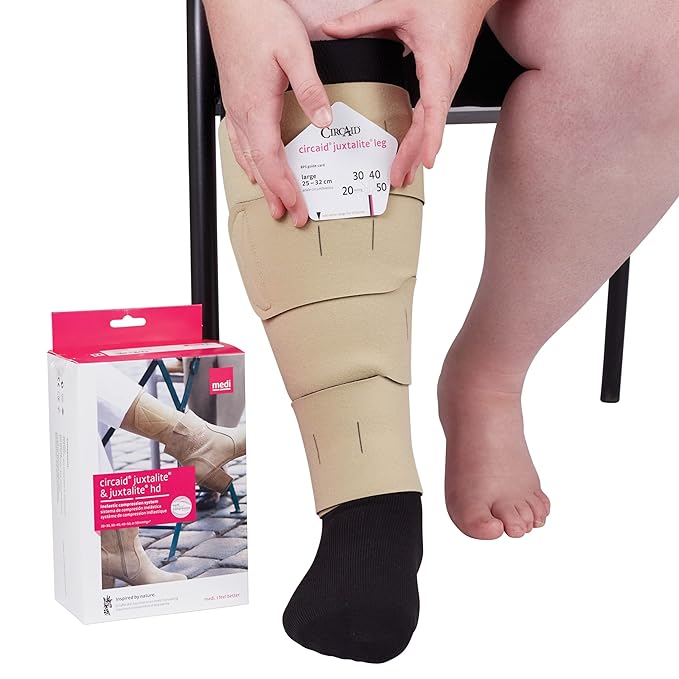 Compression Wrap circaid juxtalite 2X-Large / Long Tan Lower Leg,Packaging Type- Each
