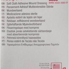 Composite Dressing 3M Medipore 3-1/2 X 4 Inch Rectangle Sterile Nonwoven Backing, Packaging Type- Case