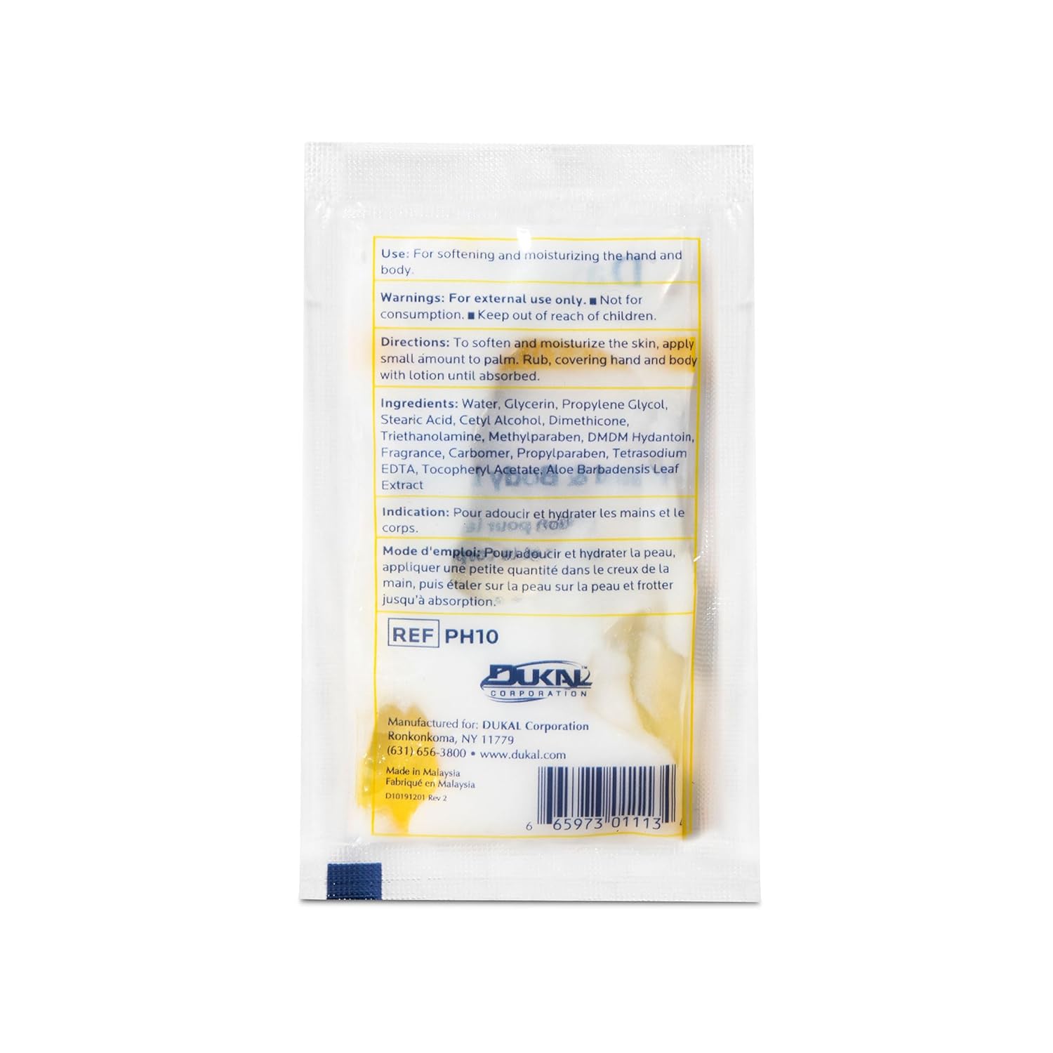 Hand and Body Moisturizer DawnMist 0.35 oz. Individual Packet Scented Lotion,Packaging Type- Box