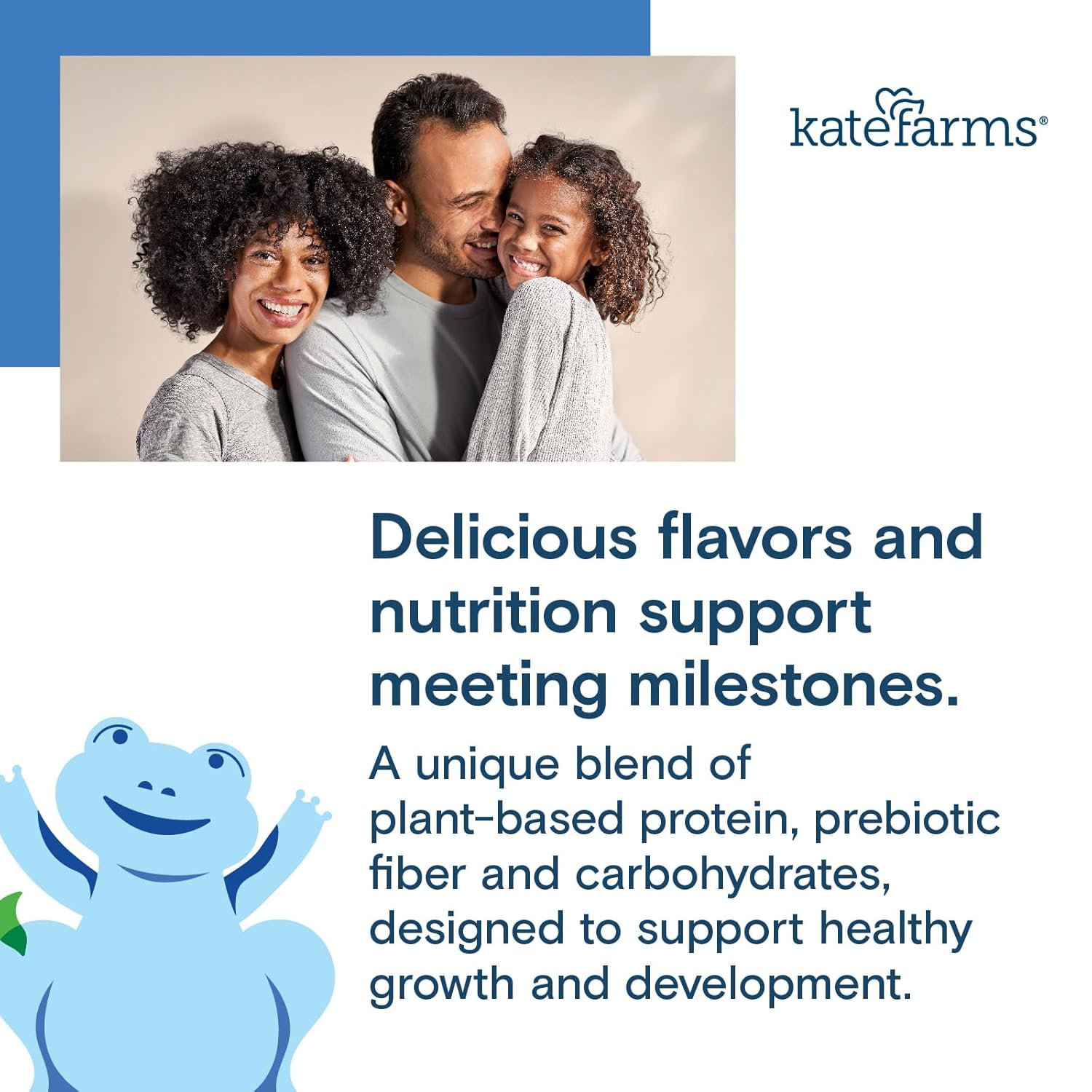 Pediatric Oral Supplement Kate Farms Pediatric Standard 1.2 Vanilla Flavor 8.45 oz. Carton Liquid Organic Pea Protein,Packaging Type- Each