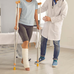 ProBasics Aluminum Underarm Crutches (Tall, 5'10" - 6'6")
