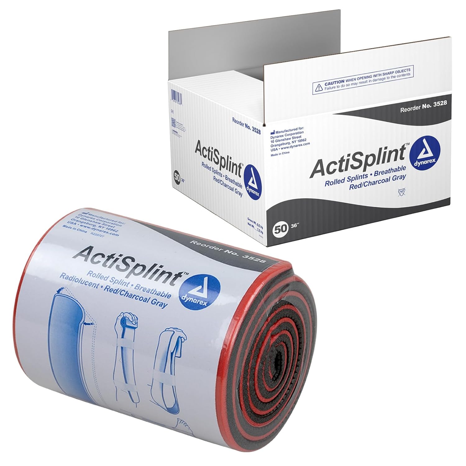 Dynarex ActiSplint - Folded Flat