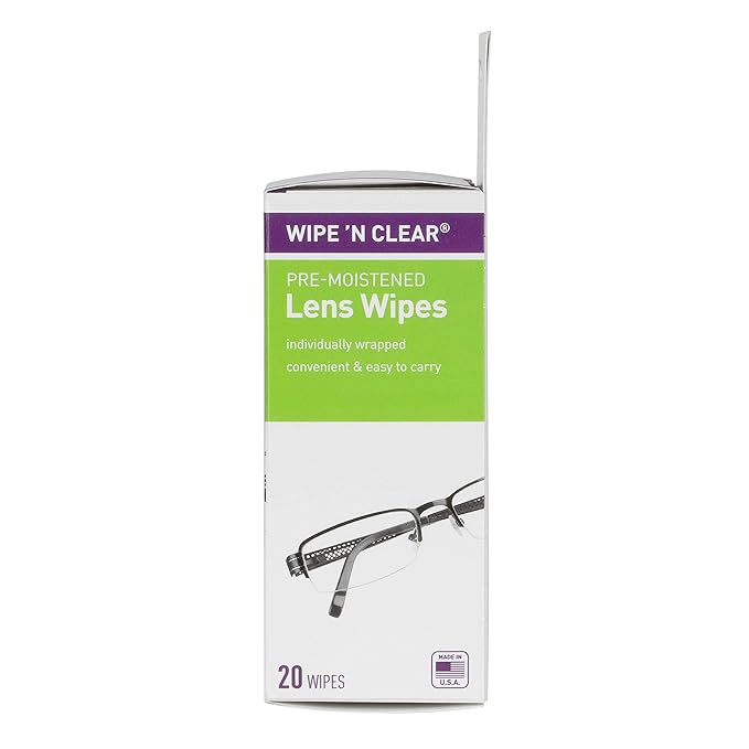 Flents Lens Cleaning Wipe,Packaging Type- Box