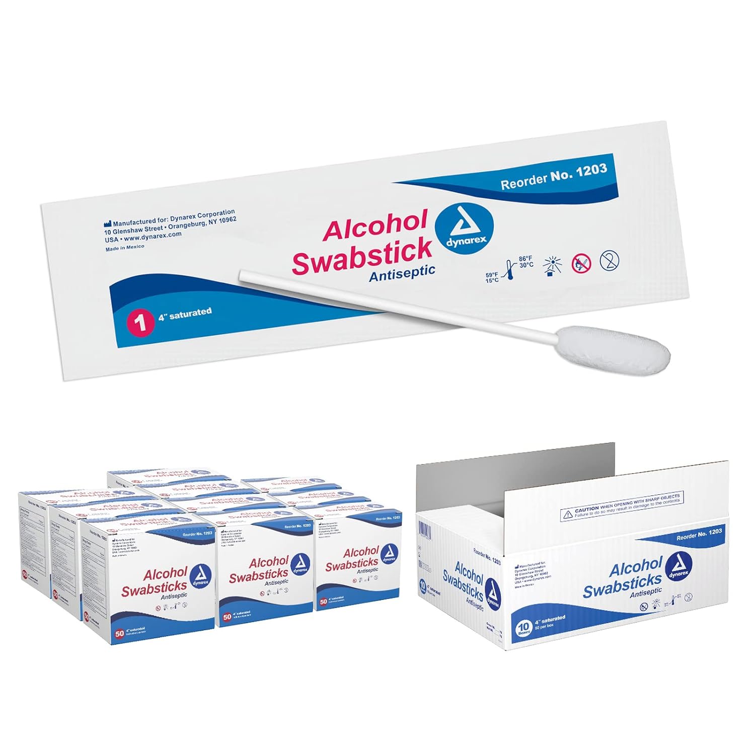 Dynarex Alcohol Swabsticks