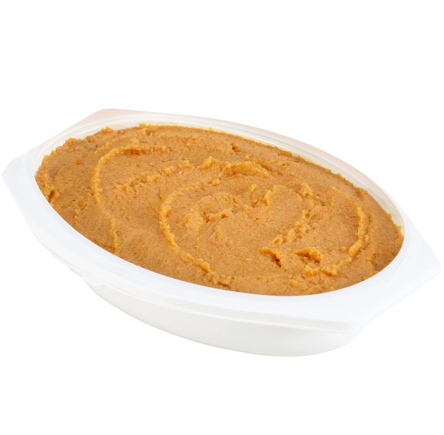 Thickened Food Thick & Easy Purees 7 oz. Tray Roasted Chicken with Potatoes / Carrots Flavor Puree IDDSI Level 2 Mildly Thick, Packaging Type- Case