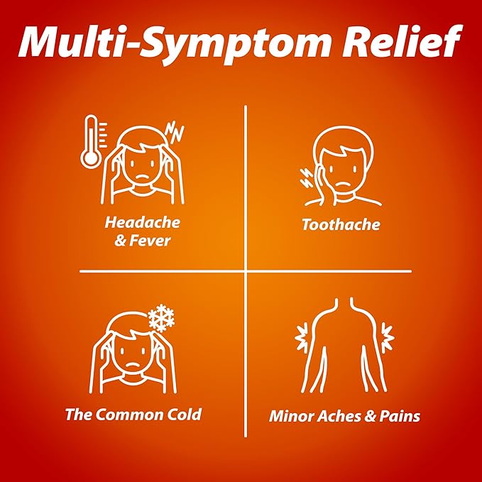 Children's Pain Relief Perrigo 100 mg / 5 mL Strength Ibuprofen Oral Suspension 4 oz.,Packaging Type- Each