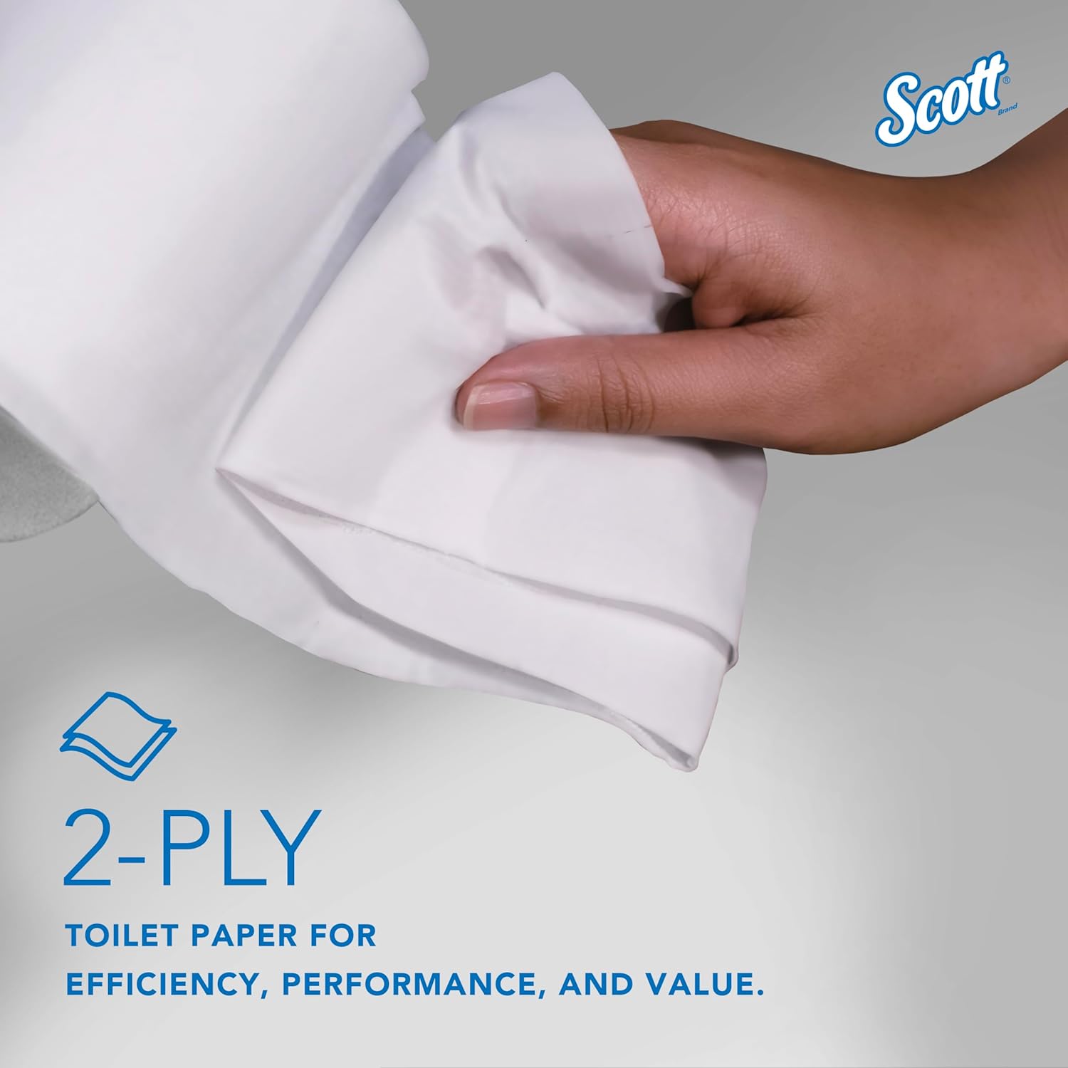 Toilet Tissue Scott Essential White 2-Ply Standard Size Coreless Roll 1000 Sheets 3-9/10 X 4 Inch, Packaging Type - Case