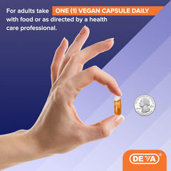 Deva Vegan Vitamins - Vitamin E With Mixed Tocopherols - 400 Iu - 90 Vegan Capsules