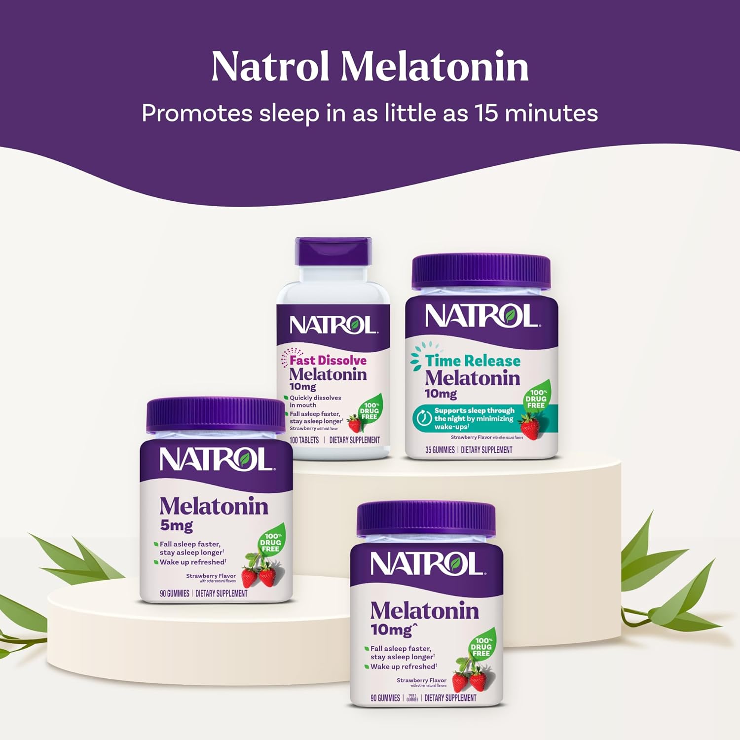 Natrol Melatonin Time Release - 1 Mg - 90 Tablets
