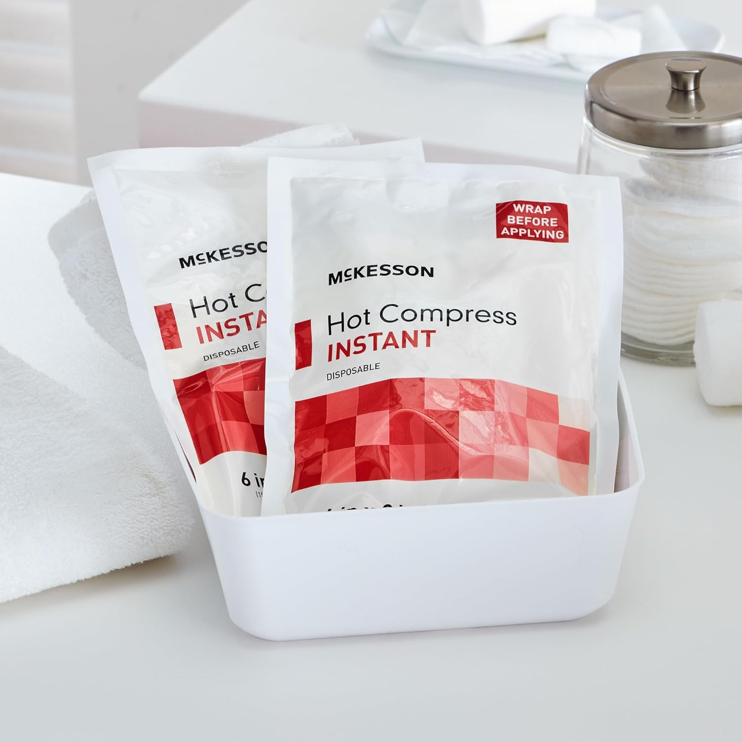 Instant Hot Pack McKesson General Purpose Large Plastic Disposable, Packaging Type- Case