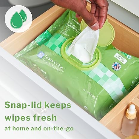 Flushable Personal Wipe McKesson Soft Pack Scented 48 Count, Packaging Type- Case