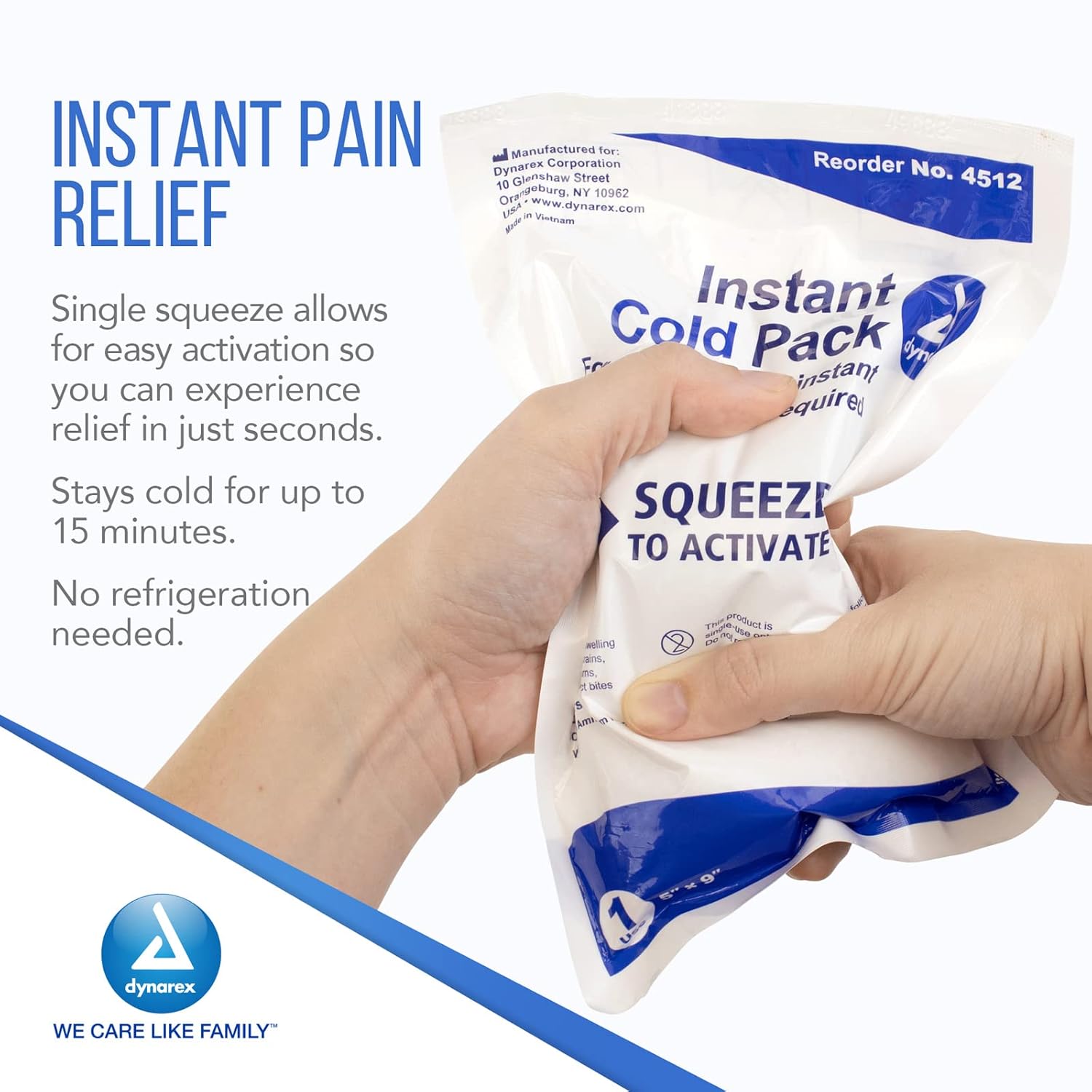 Instant Cold Packs - Each 5 X9