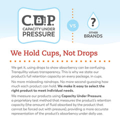 unisex adult absorbent underwear tranquility premium overnight pull on with tear away seams large disposable heavy absorbency packaging type case