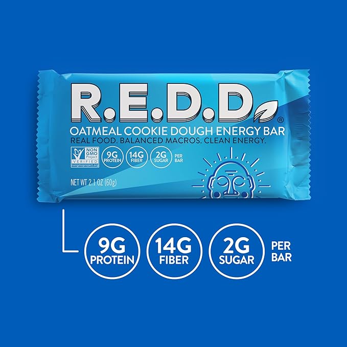 Redd Oatmeal Energy Bars  - 1 Each - 12 Ct