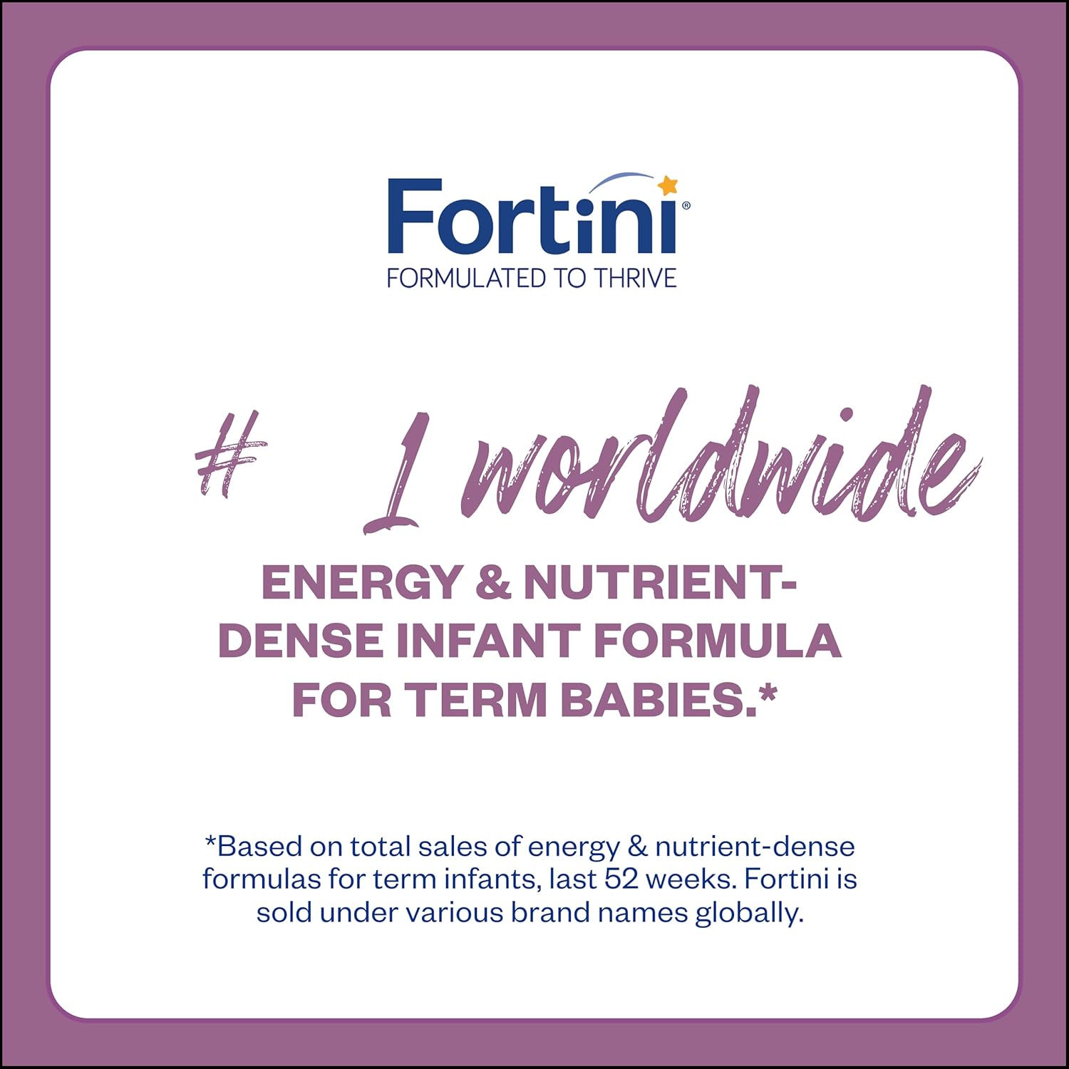 Infant Formula Fortini Unflavored 4 oz. Carton Liquid Calories Failure to Thrive,Packaging Type- Each