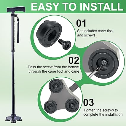 Hurrycane Replacement Feet 3/pk