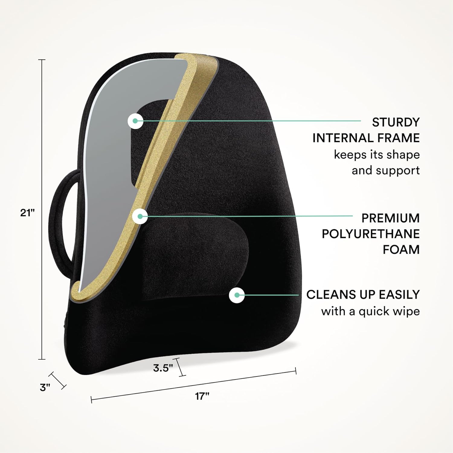 Obusforme Lowback & Massager Combo