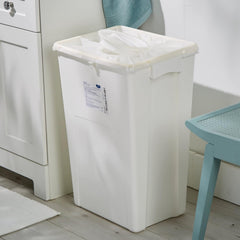 Pharmaceutical Waste Container McKesson Prevent White Base 24-3/5 H X 17-3/10 W X 13 L Inch Vertical Entry 18 Gallon,  Packaging Type- Case